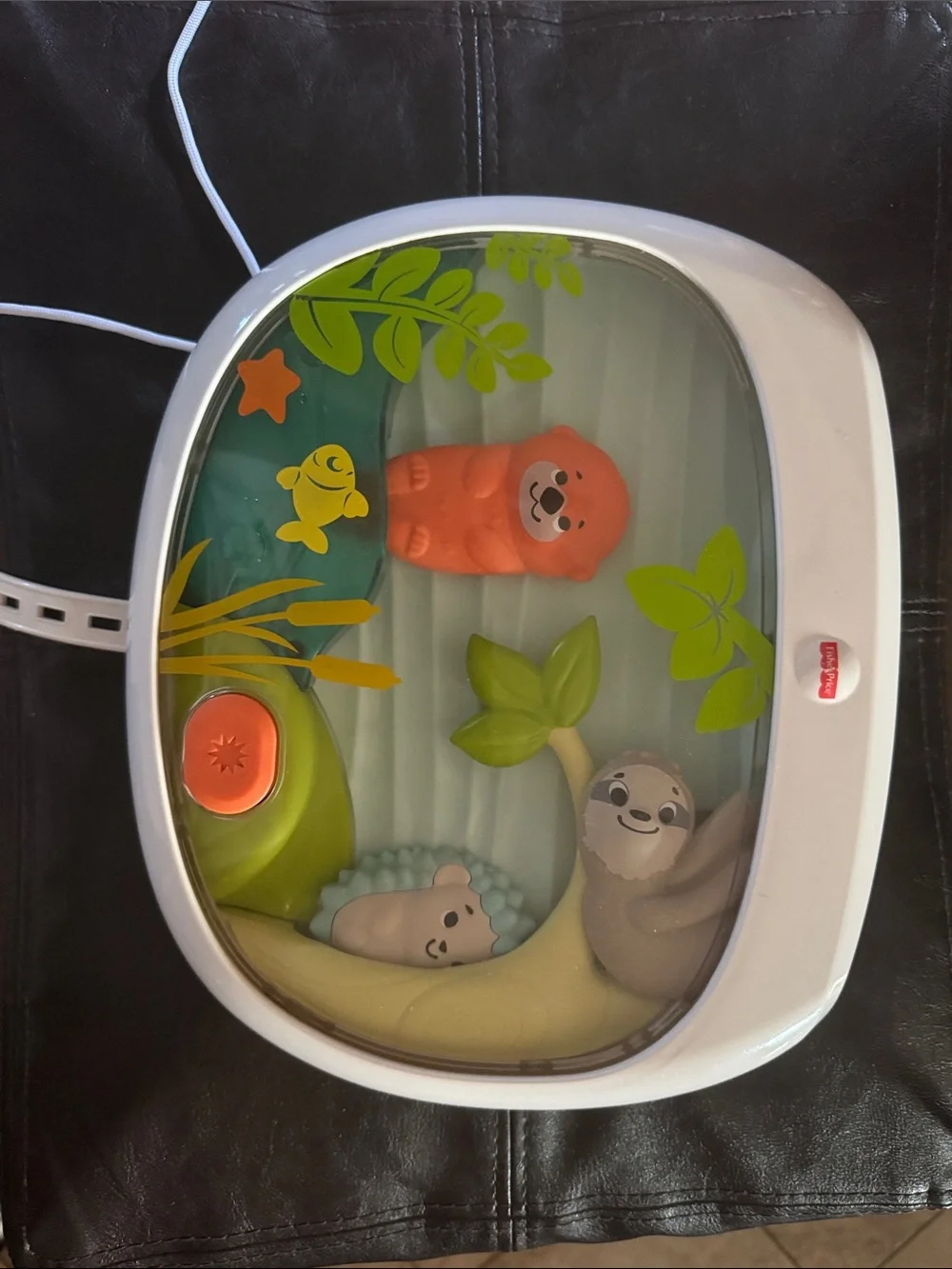 Fisher-Price Orange Seal and Green Ocean Friends Nightlight